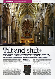 Tilt and Shift + Tilt and Shift +