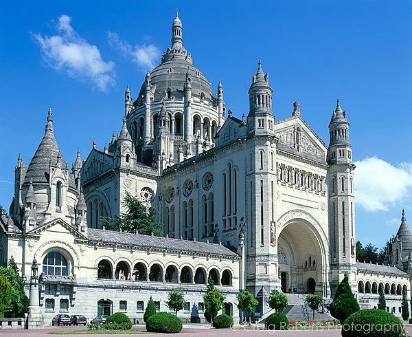 Basilique Ste-Therese, Normandy. France