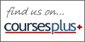 find us on courses plus+