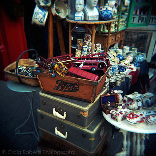 Boots, buses and suitcases