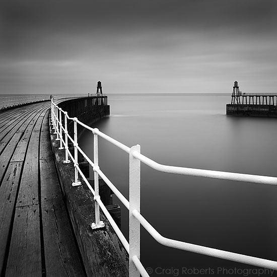 Whitby Piers