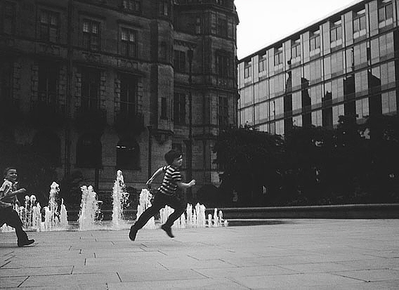 Children and Fountains