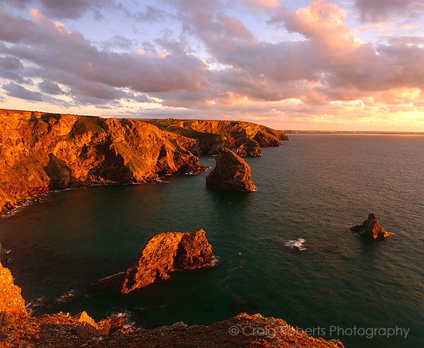 Bedruthan Steps, Cornwall